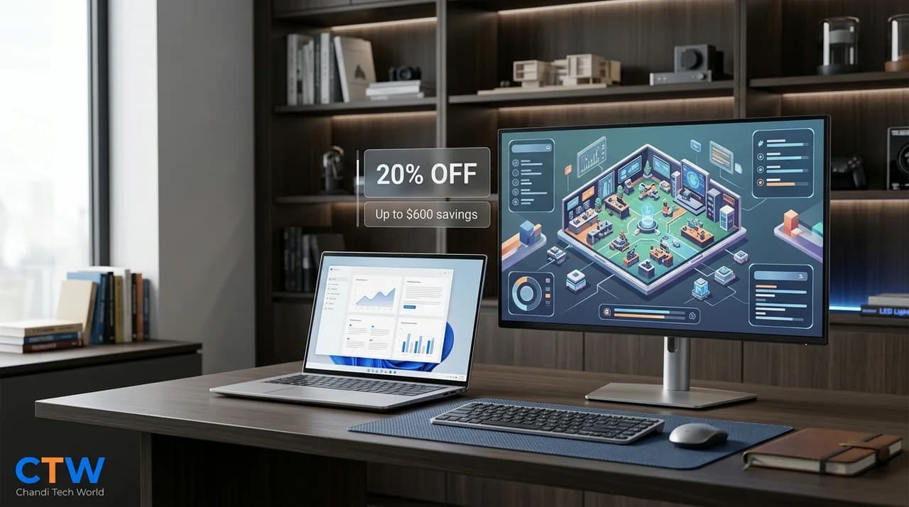 Dell Offers 20% Discount and Up to $600 Off on Tech Products