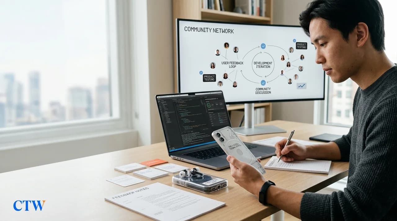 Nothing Invites Tech Enthusiasts to Join Community Review Program