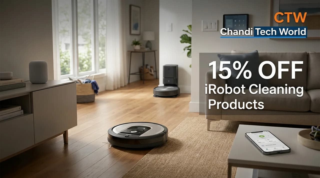 iRobot Offers 15% Off on Smart Home Cleaning Solutions