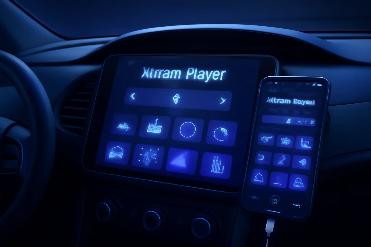 Xtream Player Revamped: New Features Enhance Android Auto Experience