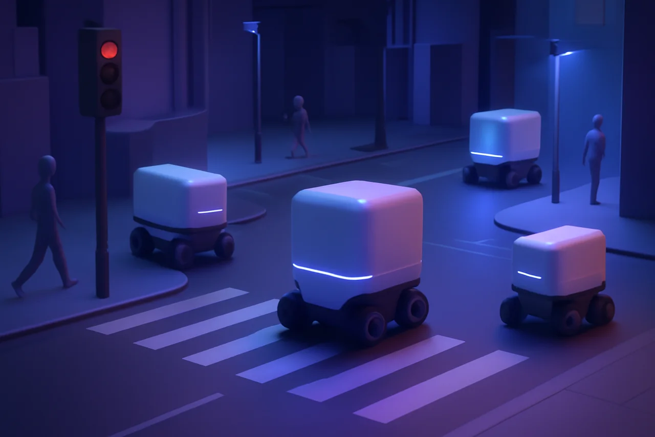 Delivery Robots Face Major Navigation Challenges in Urban Environments