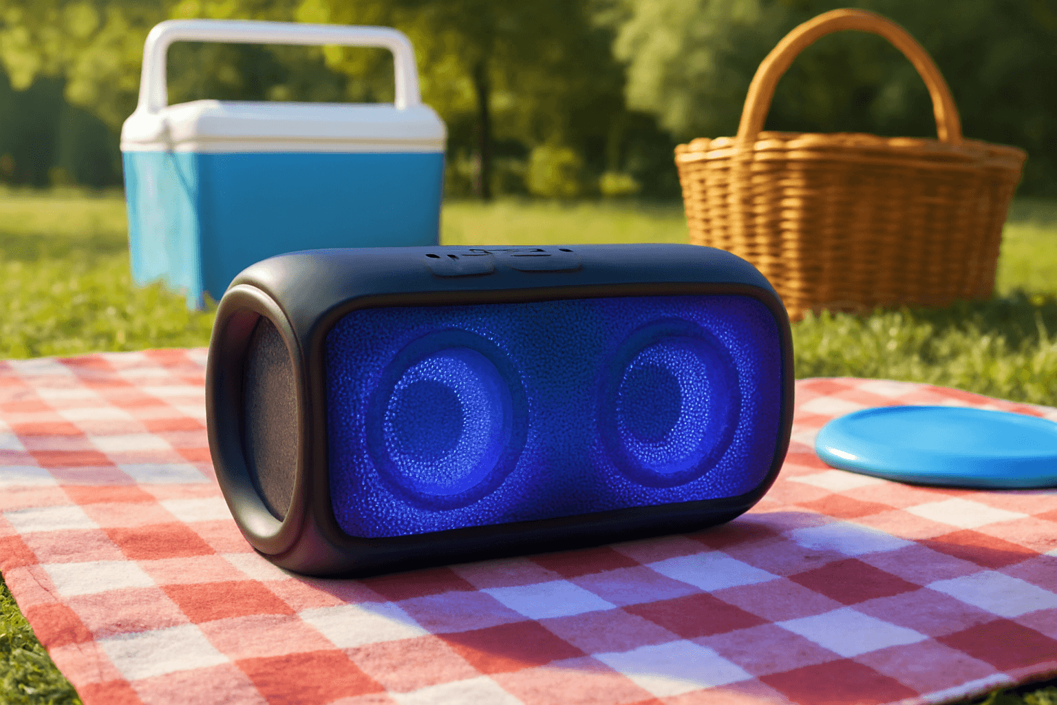 AOC's Affordable Portable Bluetooth Speaker Perfect for Outdoor Fun