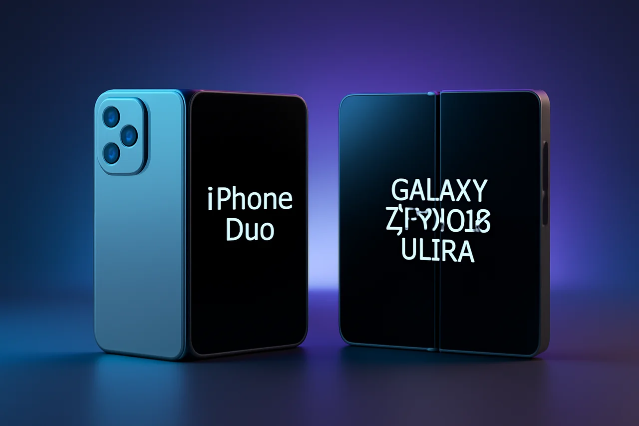 Comparing the iPhone Duo and Galaxy Z Fold 8 Ultra: A Premium Foldable Showdown