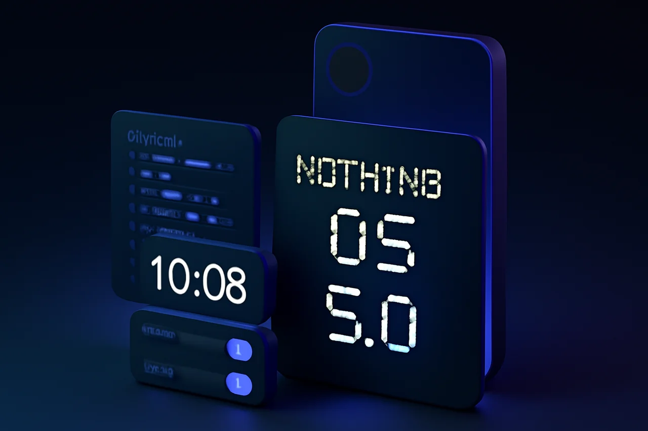Nothing OS 5.0 Update Rolls Out for Phone 4a Pro, Some Features Delayed