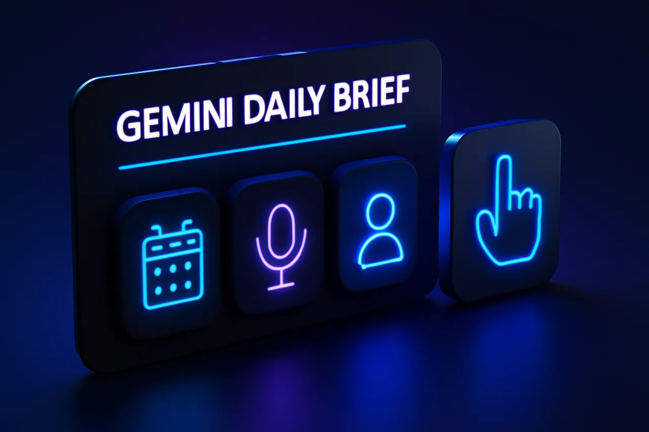 Google's Gemini Daily Brief to Get Major Usability Update