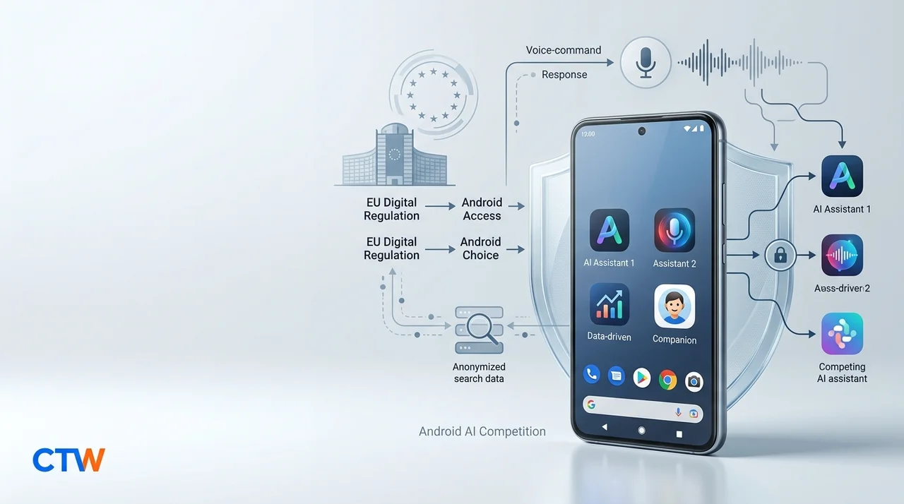 European Commission Pushes Google to Open Android to Competing AI Assistants