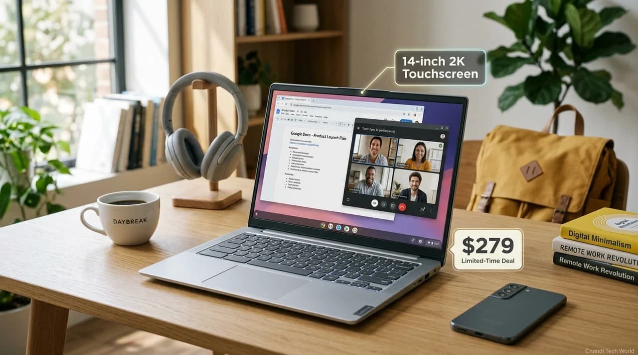 Limited-Time Offer: Lenovo IdeaPad Slim 3 Chromebook at $279